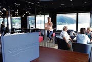Berauschende Ausblicke in der Zuger Skylounge. (Bild: Archiv Werner Schelbert / Neue ZZ)