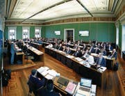 Der Zuger Kantonsrat dürfte noch dieses Jahr über das Projekt «Finanzen 2019» entscheiden. (Bild: Stefan Kaiser (Zug, 22. Februar 2018))