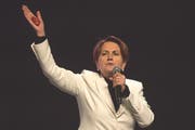 Die türkische Politikerin Meral Aksener. (Bild: Chris McGrath/Getty Images)