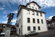 Das Rathaus in Stans, wo der Landrat jeweils tagt. (Bild Roger Zbinden/Neue NZ)