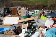 Sperrgut liegt zum Abholen bereit. (Bild: Corinne Glanzmann / Neue OZ)
