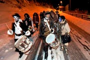 In Altdorf ging es gestern diabolisch zu und her. (Bilder Urs Hanhart)