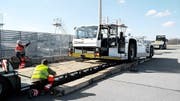 Alois wird am Flughafen Zürich aufgeladen. (Bild: PD)