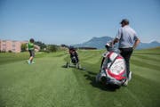 Golfen in Meggen (Bild: Dominik Wunderli (Meggen, 25. August 2017))