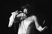 Eine unvergleichliche Stimme: Ella Fitzgerald bei einem Auftritt im Kongresshaus Zürich. (Bild: Keystone (17. Februar 1967))