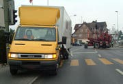 Die Unfallstelle. (Bild Kapo Luzern)