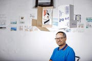 Urs J. Knobels Werke entstehen oft auf seinen ausgedehnten Reisen in ferne Länder. (Bild: Stefan Kaiser)