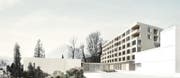So sieht das Alterszentrum St. Anna in Luzern künftig aus. (Bild: Visualisierung Masswerk Architekten, Luzern)