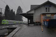 Der Bahnhof Malters, hier im Februar 2010. (Bild Boris Bürgisser/Neue LZ)