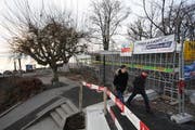 Gemütlich an der Sonne sitzen, auf den See schauen und ein Glacé löffeln – bald soll das hier möglich sein. (Bild Christof Borner-Keller/Neue ZZ)