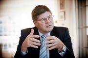 Er will die Führung der Suva umkrempeln: der neue Suva-Präsident Markus Dürr. (Bild: Boris Bügrisser / Neue LZ)