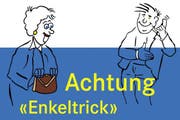 Immer wieder werden ältere Personen von Enkeltrickbetrügern um viel Geld gebracht. (Bild: Zuger Polizei)