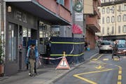An der Baselstrasse in Luzern wurde kürzlich ein Mann erstochen. Das Opfer war ein 34-jähriger Eritreer, wie die Luzerner Polizei mitteilte. (Bild: Dominik Wunderli (2. November 2017))