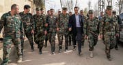 Der Druck auf Syriens Machthaber Baschar al-Assad und seine Armee wächst. (Bild: EPA (Ost-Ghuta, 18. März 2018))