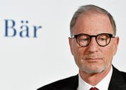 Julius-Bär-CEO Bernhard Hodler konnte gestern einen Rekordgewinn verkünden. (Bild: Walter Bieri/Keystone (Zürich, 31. Januar 2018))