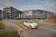 In diesem Gebäudekomplex, der Überbauung Buchenhof in Sursee, sollen Wohnungen gegen geltendes Recht belegt worden sein. (Bild Pius Amrein)