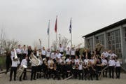 Die Jugend Brassband Luzern, hier die A-Band. (Bild: Buergermusik.ch)