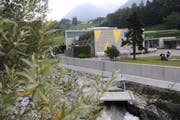 Das Kraftwerk der Elektrizitätswerk Altdorf AG in Bürglen. (Bild: Urs Hanhart / Neue UZ)