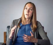 Biotechunternehmerin Rachel Haurwitz sprach diese Woche am St. Gallen Symposium über ihren ethischen Standard bei Veränderungen des Erbguts. (Bild: Michel Canonica (St. Gallen, 4. Mai 2017))