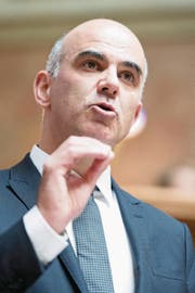 Innenminister Berset erlitt eine Niederlage. (Bild: Keystone)