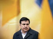 Michail Saakaschwili legte im November 2015 sein Amt als Gouverneur von Odessa nieder. (Bild: Gleb Garanich/Reuters (Kiew, 27. November 2016))