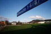 Auf dem Areal der Obermühle in Baar soll eine Asylunterkunft gebaut werden. (Bild: Lena Dysli / Neue ZZ)