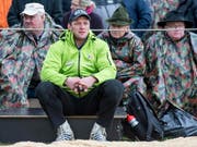 Martin Grab (im Vordergrund) muss pausieren (Bild: KEYSTONE/ALEXANDRA WEY)