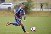 Ruben Vargas bei einem Testspiel im letzten Jahr. (Bild: Martin Meienberger/freshfocus)