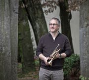 Der oberste Blasmusikant im Kanton, Daniel Elmiger (52), tritt ab.Bild: Pius Amrein (Luzern, 8. März 2017)