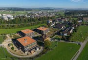 Luftaufnahme von Rathausen im September 2016. (Bild: PD/Josef Ehrler/panorama-factory.ch)