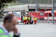 Beim Bahnunfall wurden 35 Menschen verletzt. (Symbolbild Keystone)
