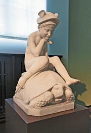 Ludwig Keisers ausdrucksstarker «Hermes auf der Schildkröte» ist heute Teil der Sammlung des Kunsthauses Zürich.