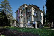Die besetzte Villa an der Obergrundstrasse 99 in Luzern. (Bild: Pius Amrein/Neue LZ)