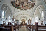 In der 90-jährigen Kirche St. Ulrich in Schongau gibt es viel zu entdecken. (Bild Pius Amrein)