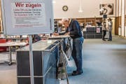 Der Lesesaal. (Bild: Nadia Schärli (Luzerm, 16. November 2017))