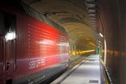 Der längste Eisenbahntunnel der Welt: der Gotthard-Basistunnel. (Bild: Urs Flüeler/Keystone)