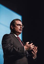 SNB-Präsident Thomas Jordan in Zug. (Bild: PD (19. September 2017))