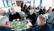 Es war das erste Schieber-Jass-Turnier, das die GGZ organisiert hat. (Bild: Stefan Kaiser (Zug, 25. Februar 2018))