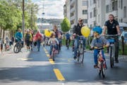 Die Luzerner Regierung will Velowege fördern. Auf dem Bild sind Velofahrer auf dem «Freigleis» unterwegs von Luzern nach Kriens. (Bild: Pius Amrein (Luzern, 13. Mai 2017))