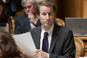 Der Zuger SVP-Nationalrat Thomas Aeschi. (Bild: KEYSTONE/Lukas Lehmann)