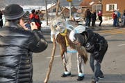 Die Lungerer Fasnacht ist auch für Touristen eine Attraktion. (Bild Matthias Piazza/Neue OZ)