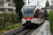 In Hergiswil hält die S-Bahn nur noch zweimal jeweils am Morgen und am Abend. (Bild: Robert Hess / Neue NZ)