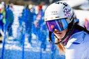 Aline Danioth fährt bei der Junioren-WM im Slalom auf Rang 3. (Bild: Manuel Lopez / JWSC Davos (31. Januar 2018))