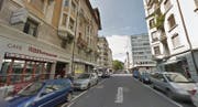 Das neue Dr. Oetker Café zieht in die Geschäftsräume des ehemaligen Café Rüthemann (links) an der Waldstätterstrasse in Luzern. (Bild: Google Street View)
