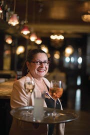 Dolores Carcano im Restaurant Bistro du Théatre. (Bild: Corinne Glanzmann (Luzern, 22. Januar 2018))