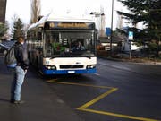 Die Buslinie verbindet die Haltestelle Matt mit dem Bahnhof Hergiswil. (Bild Kurt Liembd)