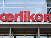 Logo am Sitz der OC Oerlikon in Pfäffikon (Archiv) (Bild: /KEYSTONE/GAETAN BALLY)