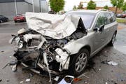 Der Sachschaden beläuft sich auf 50'000 Franken. (Bild: Luzerner Polizei)