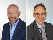 Daniel Dillier, Präsident des Bankrates der Obwaldner Kantonalbank (links) und Armin Durrer, neues Mitglied des Bankrates der Obwaldner Kantonalbank (Bild: pd)