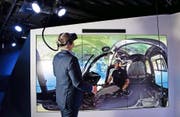 Die im September eröffnete Ausstellung «3D Ecke» im Verkehrshaus. Bild: Corinne Glanzmann (Luzern, 30. September 2016)